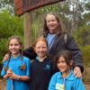 Taking nature tours to the public at MRIS! trail tour